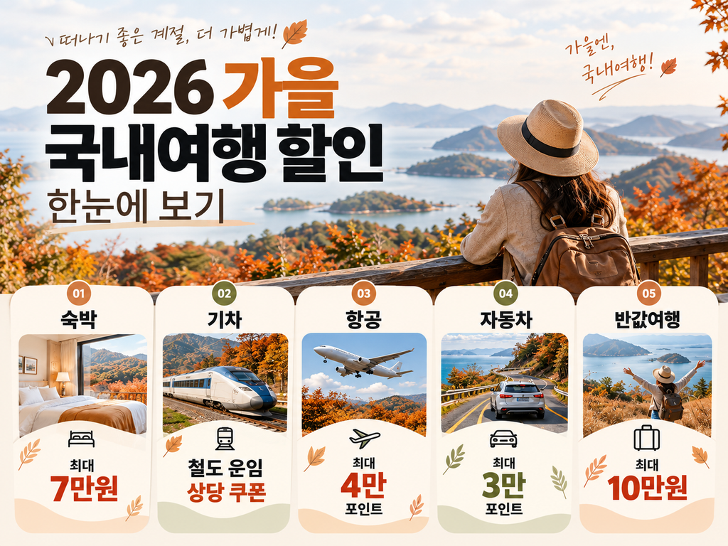 2026 autumn korea travel discounts