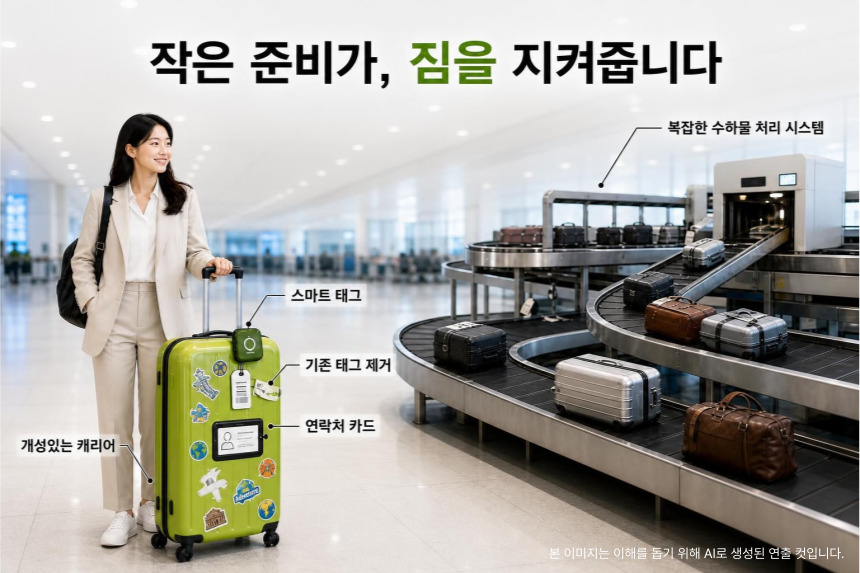 해외여행 캐리어 분실 방지 꿀팁 1 luggage loss prevention tips ansimtravel